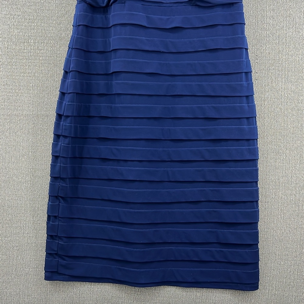 AA Studio Women’s‎ Royal Blue Polyester Formal Prom Bridesmaids Dress Size 6 - Picture 3 of 11